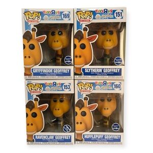 Set of 4 Geoffrey Harry Potter Collection #169 #160 #151 #153